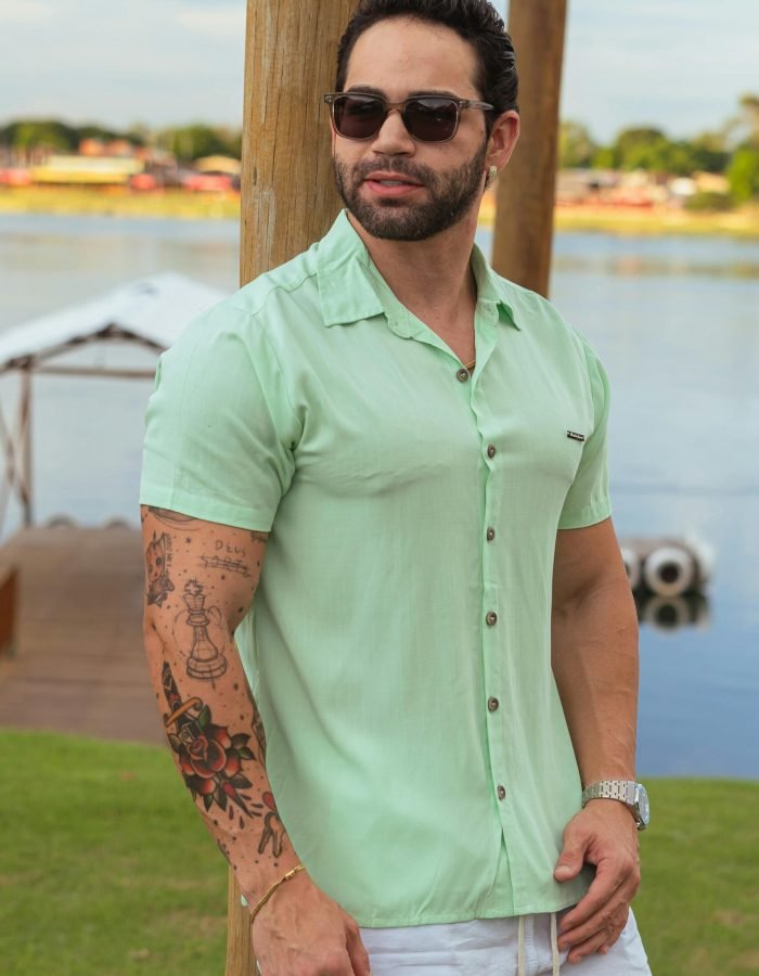 Camisa verde